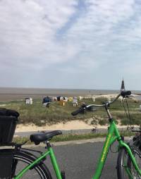 Mit dem Fahrrad von Dorum-Neufeld nach Cuxhaven